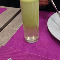 Apple and ginger juice at Jardim das Cerejas - Chiado in Lisbon