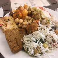 My plate :) at Jardim das Cerejas - Chiado in Lisbon