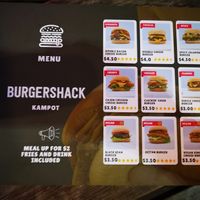  at Burgershack in Kampot