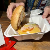 Cheeseburger   at Burgershack in Kampot