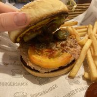   at Burgershack in Kampot