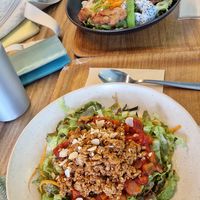 Taco rice at Rakuen Cafe in Naha