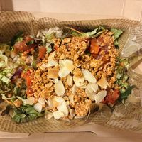 Taco Rice To Go 👏🏼  at Rakuen Cafe in Naha