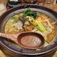 Vegan ramen at Takesan Ramen - Obuse in Nagano