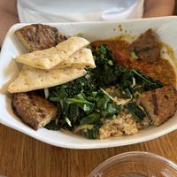 Curry bowl (?)  at Palm Greens Cafe in Palm Springs