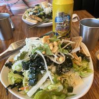 Vietnamese Noodle Salad with grilled tofuu which  at Palm Greens Cafe in Palm Springs