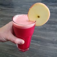 ABC juice (apple, beetroot, carrot) at Easy Health in Pattaya