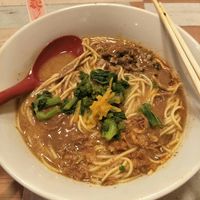 Vegan ramen at Orange Shokudou オレンジ食堂 in Okinawa
