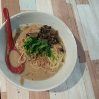 Non spicy vegan ramen at Orange Shokudou オレンジ食堂 in Okinawa