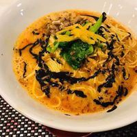 Black Sesame Vegan Ramen at Orange Shokudou オレンジ食堂 in Okinawa