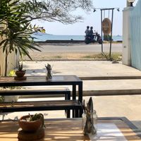 View from downstairs ! at No Fish Today in Weligama