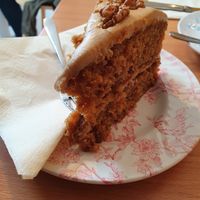 vegan coffee cake  at Twisted Currant in Helston