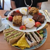 Vegan afternoon tea at Twisted Currant in Helston