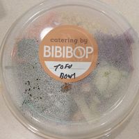 Tofu bowl at BIBIBOP in Washington