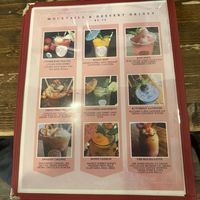 Menu  at SkyIce in Brooklyn