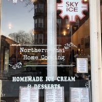 SkyIce front window at SkyIce in Brooklyn