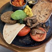 Vegan fry   at Friend of Mine  in Bridge Of Allan