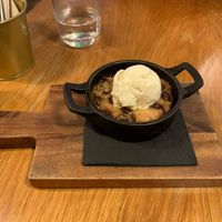 Skillet cookie. at Friend of Mine  in Bridge Of Allan