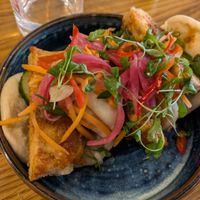 Tofu bao, amazing at Friend of Mine  in Bridge Of Allan