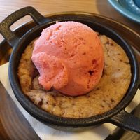 Vegan cookie and vegan gelato...lush! at Friend of Mine  in Bridge Of Allan