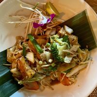 Vegan pad siew  at Muang Thai in Buchholz