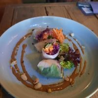 Vietnamese loempia at Bistro De Rode Kater in Deventer
