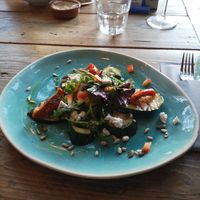 Heerlijke vegatarische en eventueel ook vegan gerechten. Super lekker echt en geweldig op smaak at Bistro De Rode Kater in Deventer