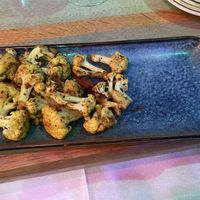 Dry roasted cauliflower   at Chennai Express in Basingstoke