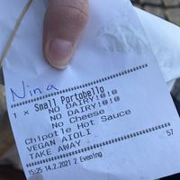 They really made sure there was no cheese in mine   at With Love Burrito in Maastricht