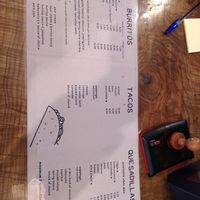 Menu at With Love Burrito in Maastricht