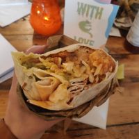 "Sweet potato burrito" at With Love Burrito in Maastricht