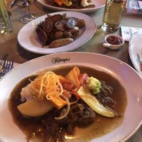 Seitan-Zwiebelrostbraten   at Hilberger's Beisl in Kaprun