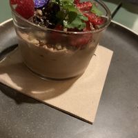 Chocolate mousse at Le Potager de Charlotte - Rennequin in Paris