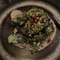 Houmous et sucrine  at Le Potager de Charlotte - Rennequin in Paris