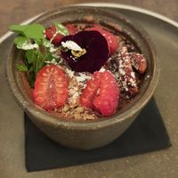 Chocolate mousse at Le Potager de Charlotte - Rennequin in Paris