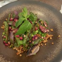 Crispy einkorn wheat at Le Potager de Charlotte - Rennequin in Paris
