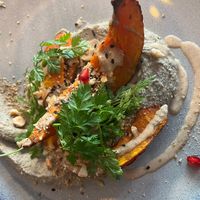 Starter (sweet potato )  at Le Potager de Charlotte - Rennequin in Paris