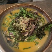 Mushroom and lentil dish 😋😋  at Le Potager de Charlotte - Rennequin in Paris