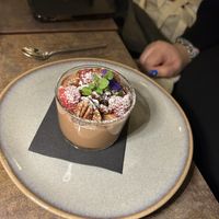 Chocolate mousse   at Le Potager de Charlotte - Rennequin in Paris