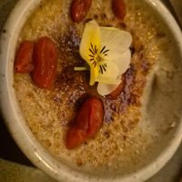 Creme Brulee at Le Potager de Charlotte - Rennequin in Paris