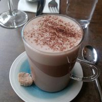 Chocolate milk with oat milk at Le Potager de Charlotte - Rennequin in Paris