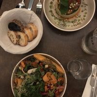 Salad& Rice corn at Le Potager de Charlotte - Rennequin in Paris