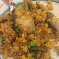 Vegan Paella at Columbia in St Augustine