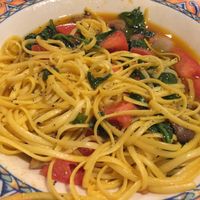 Linguine with veggies  at Columbia in St Augustine