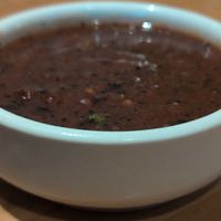 Salsa (they use a lot of cilantro) at Cantina Laredo in Jacksonville