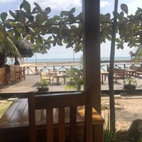 The beach bar at Mango Bay Resort in Phu Quoc