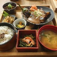 Eggplant bento at Mari's MetchaMatcha Wasyoku in Vienna