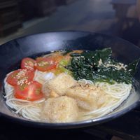 Vegan Ramen - don’t recommend this unless you want something bland.   at Mari's MetchaMatcha Wasyoku in Vienna