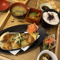 Fried Eggplant Bento  at Mari's MetchaMatcha Wasyoku in Vienna