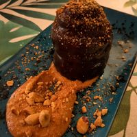 Peanut bomb at Coco Cuina Viva in Cadaques